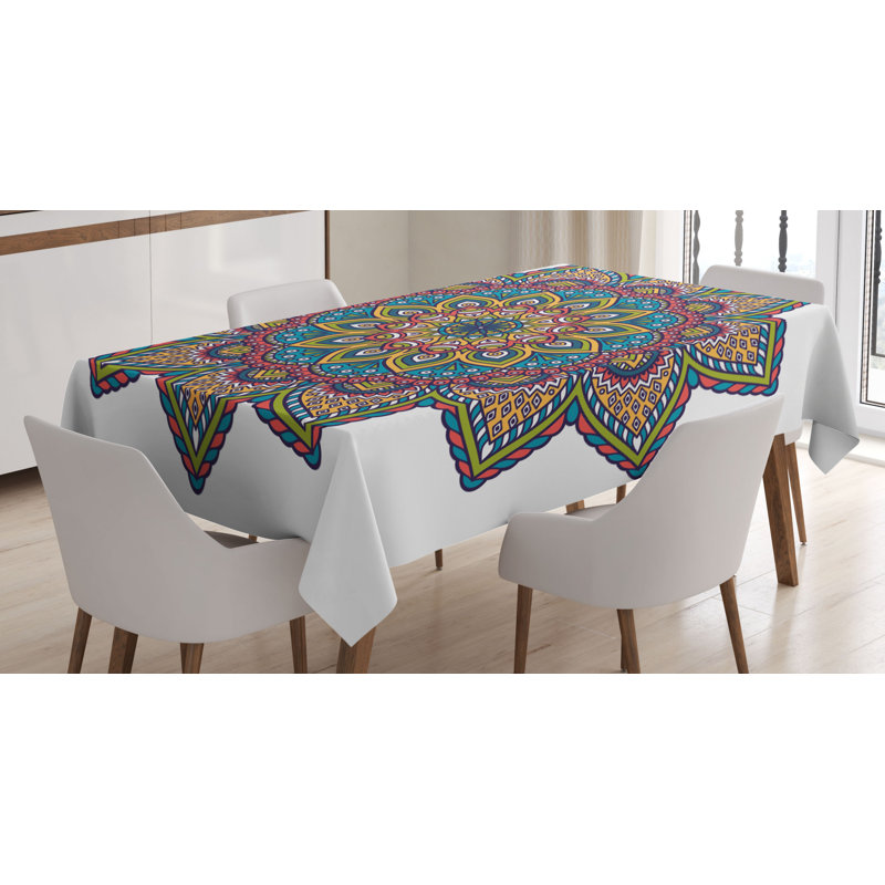 Mandala Tablecloth, 90" x 60"