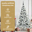 Artificial Hinged Christmas Tree with 300 LEDs-880321639-880321629