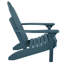 Chaise Adirondack en plastique avec repose-pieds Hinz-119034090