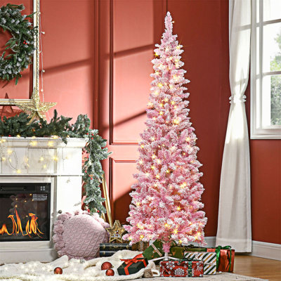 Arbre de Noël artificiel enneigé 6 pi