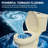 17" ADA Height Compact Two Piece Tall Toilet for Seniors, 1.1/1.6 GPF Tornado Dual Flush, MAP 1000g, Bone-113948126