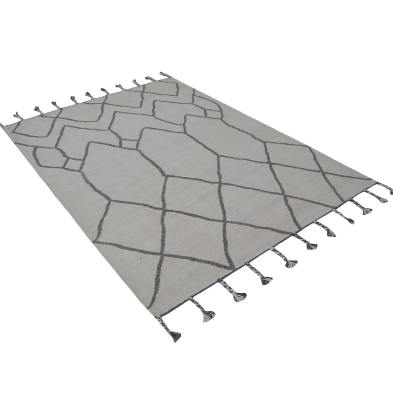 Trumbull Geometric Hand Woven Area Rug, Rectangle 200 x 290cm