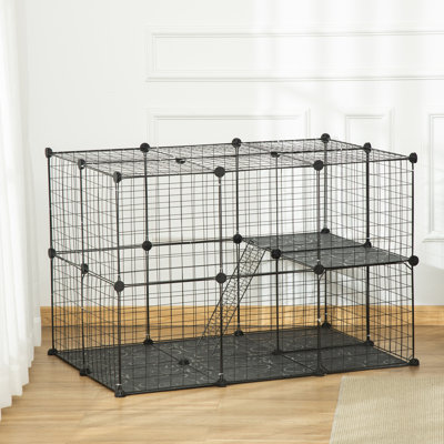 Cage à lapins pour petits animaux Aemelia
