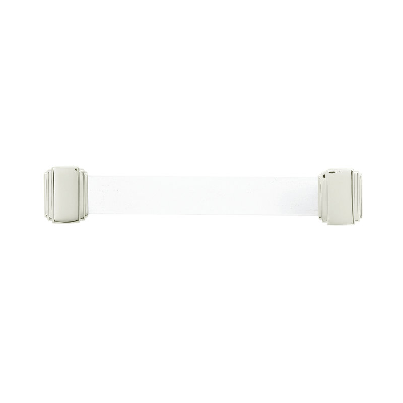 Poignée barre Belleclaire   , 5 1/16", Nickel poli