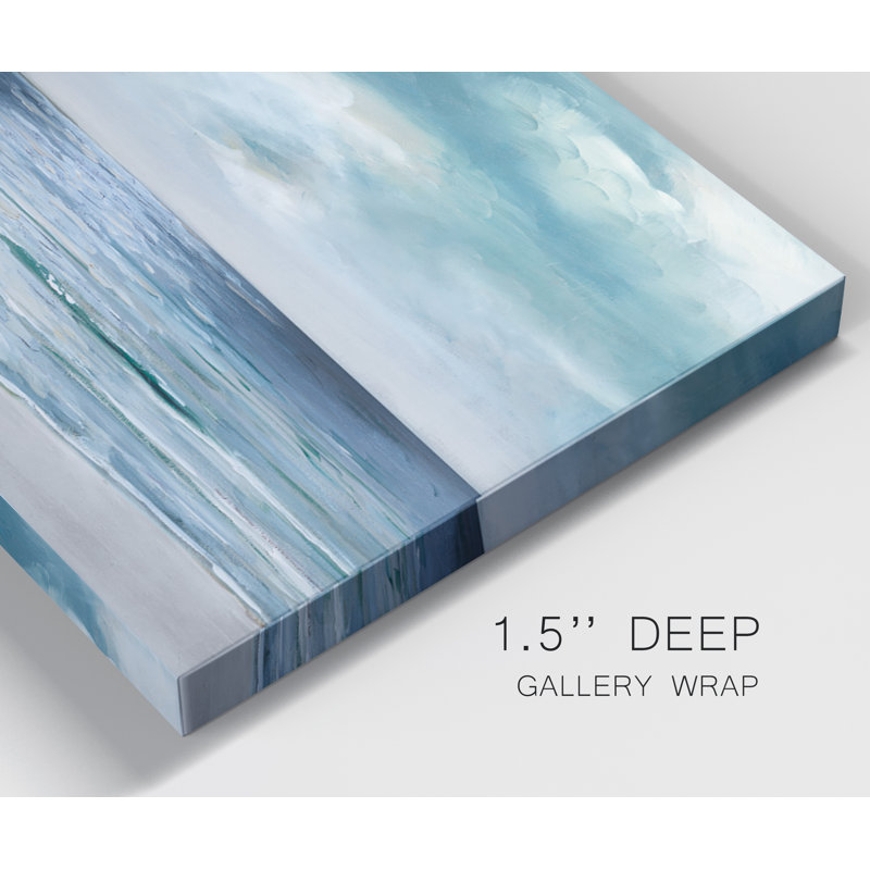 «Baby's Breath Study I», reproduction sur toile 3 pièces, H 27 po x l 54 po x P 2 po
