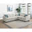 Radison Greige Upholstered Sectional Sofa