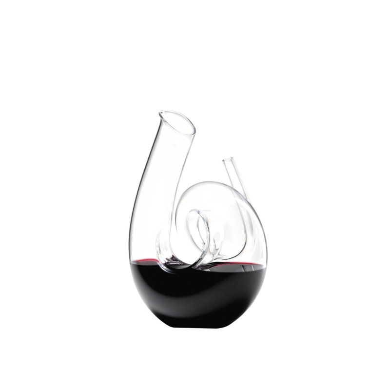 RIEDEL 2011/04S1 Curly Decanter, 49.38 Fluid Ounces Capacity, Single Pack, Clear