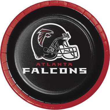 Tampa Bay Buccaneers Round Paper Dessert Plates 24 Count for 24 Guests 