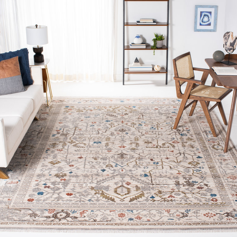 Vintage Persian Performance Oriental Rug, Round 6'7"