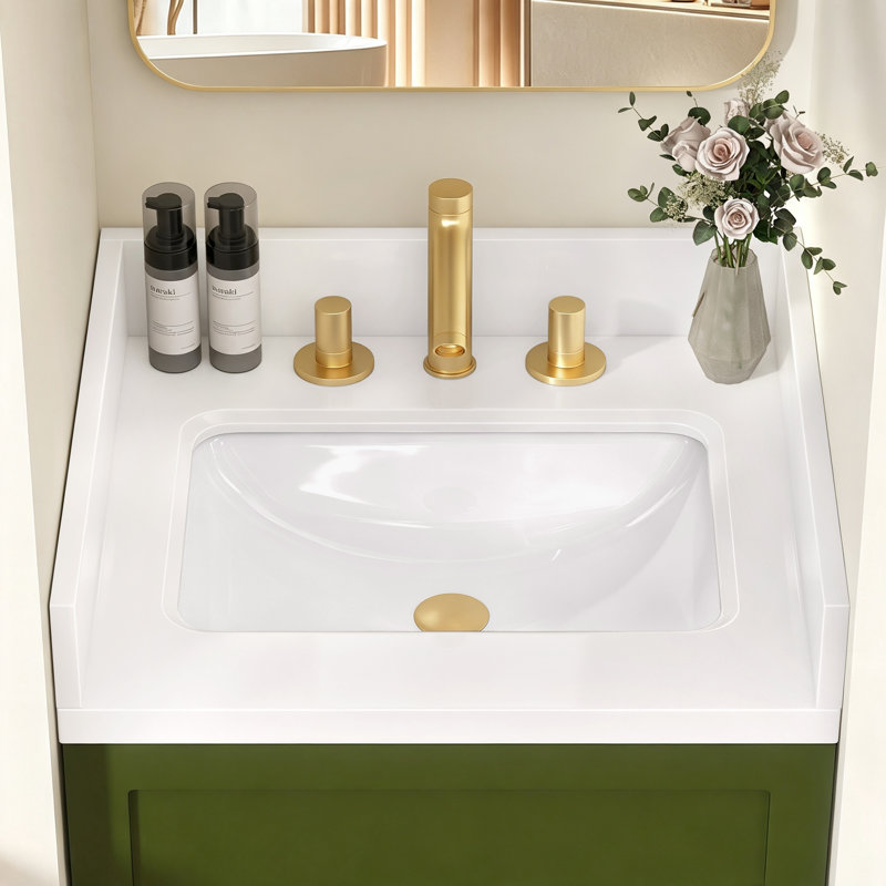 21'' W X 4'' H Engineered Stone White Sidesplash Rectangular Vanity Top Polished Side Splash for Bathroom Countertop, Window Sill, Door Transitions