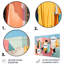 «Yellow Cubist Laundry Day Chaos I» - Art mural en métal blanchisserie MT135096-256084190