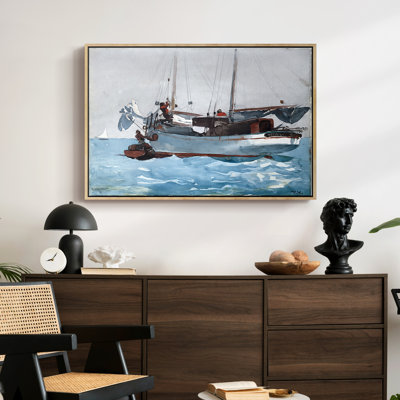 Taking on Wet Provisions, 1903-Winslow Homer-Framed Gallery Wrapped Canvas