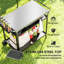 80cm H x 100cm W BBQ Trolley