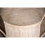 Table basse 1Pc de style moderne avec structure ouverte en bois d'hévéa