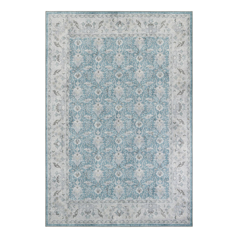 Morissaint Performance Chenille Floral Indoor Rug, Rectangle 8'4" x 12'