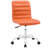 Modway Ripple Armless Mid Back Vinyl Office Chair-394317372