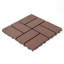 Carreaux de terrasse en plastique emboîtables-124467587