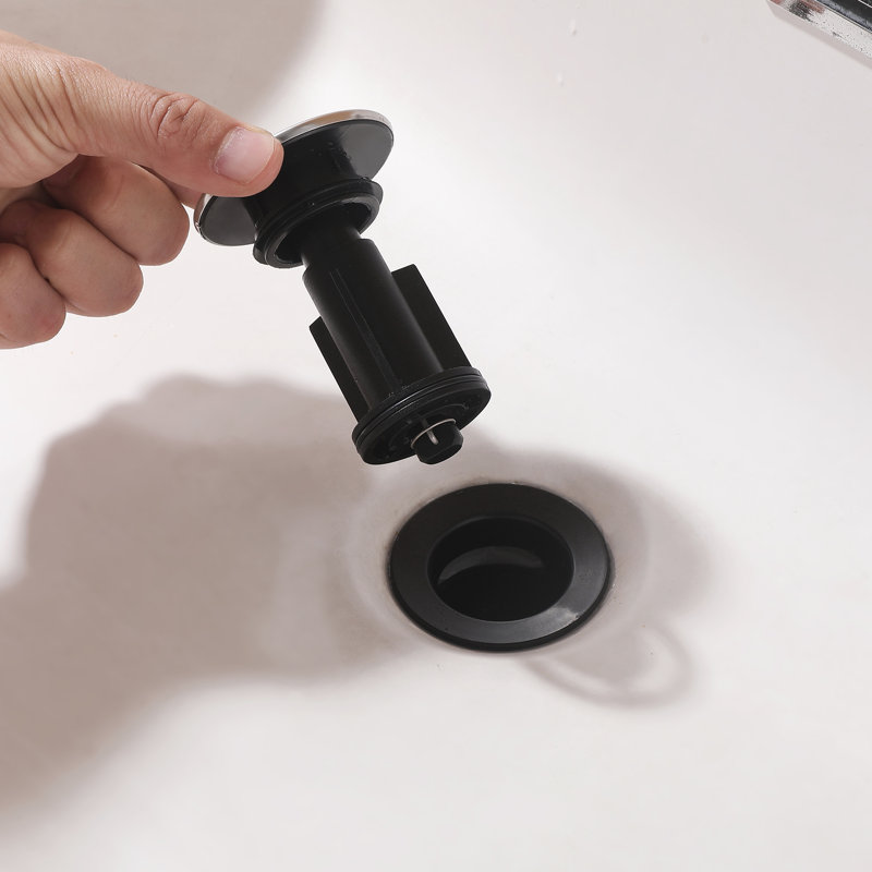 Robinet de salle de bain 7,75 "à 3 trous, robinet de salle de bain traditionnel à 2 poignées avec ensemble de bonde