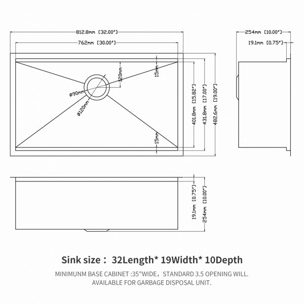 Dimensions du produit