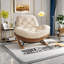 Chaise berçante moderne rembourrée