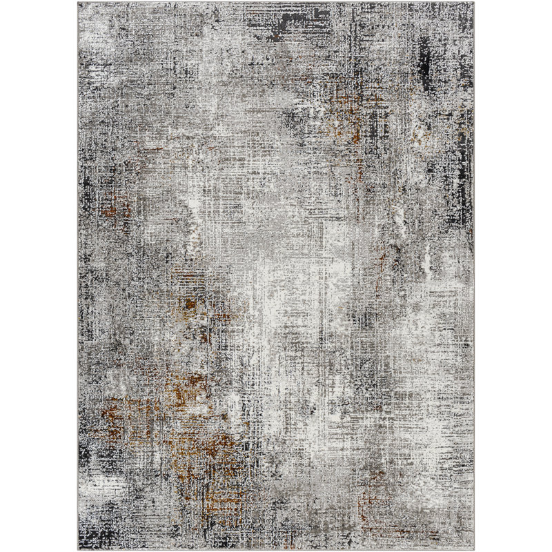 Tapis gris / beige Quanna, Rectangle 10 pi x 14 pi