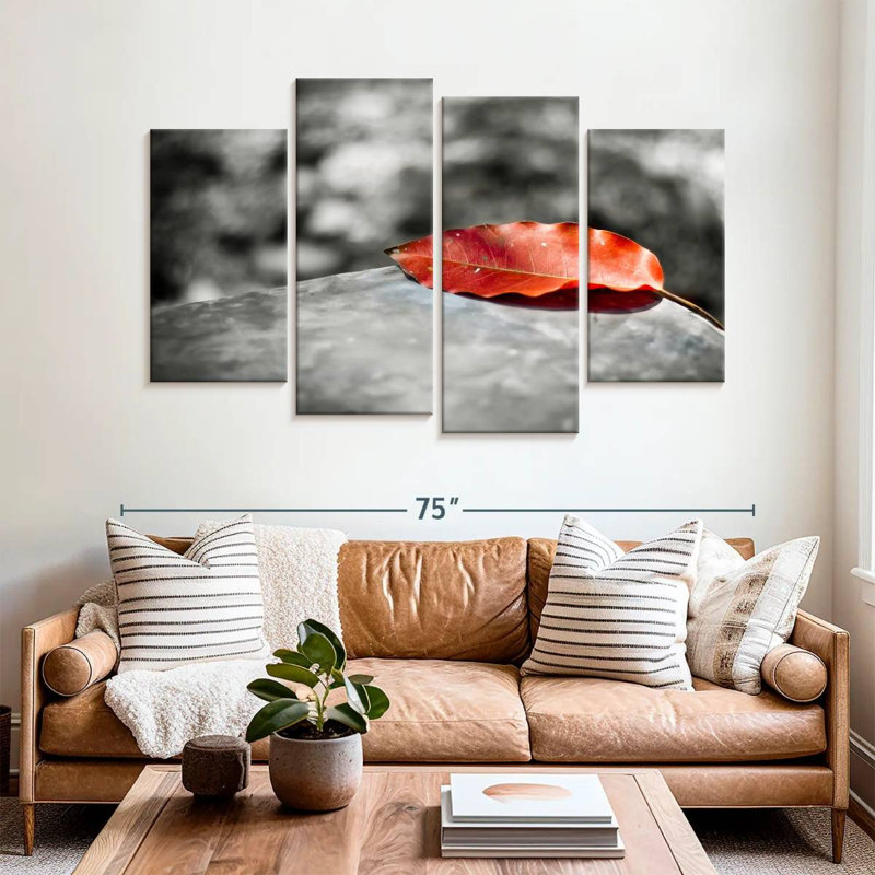 Harnek Pop Autumn Leaf, 42" H x 68" W