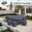 Hinesville Rattan Outdoor Lounge Dining Set Cover