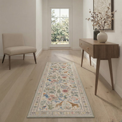 Tapis beige / vert Alcoa Verdure