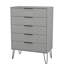 Talita 77 cm W Chest of 5 Drawers-1882249282