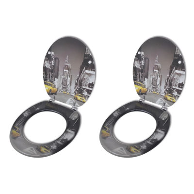 Valbonne Soft Close Round Standard Toilet Seat