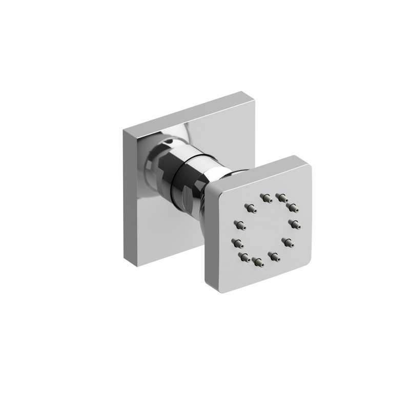 Vaporisateur pour le corps à fonction unique Riobel, Chrome