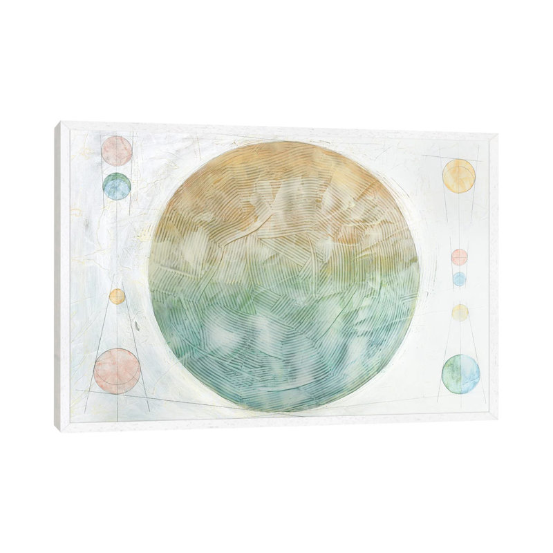 Celestial Skies II by Renée Stramel - Gallery-Wrapped Canvas Giclée on Canvas, 101.6 cm H x 66.04 cm W, White Framed