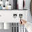 2-Pack Automatic Toothpaste Dispenser & Toothbrush Holder, 2 Cups Included