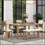 Modern Artificial Stone White Dining Table With Black Metal Legs, Seats 6 For Contemporary Spaces-56896876-56896877-56896874