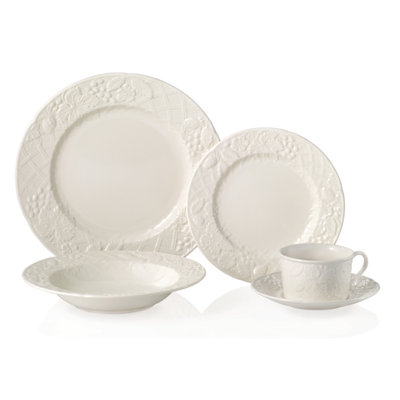 Mikasa English Countryside 5-Piece Dinnerware Set, Service for 1