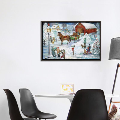 Sleigh Ride by Ruane Manning - Painting Print