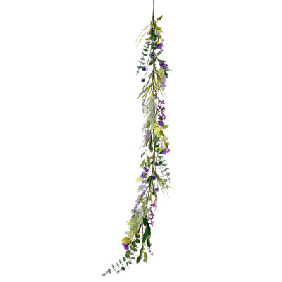 60'' in. Faux Lavender Garland