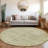 Machine Washable Indoor/Outdoor Xhevrie Sage Rug-2122525167