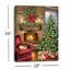 Fireside Christmas 18x24 Fully Illuminated ColorChange LED Print
