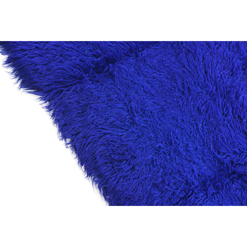 Rectangle Phillippi Blue Rug