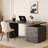 Black Rectangular Manufactured Wood desks-107848253-107848254
