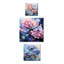 Grande horloge murale Chavon - Hydrangea