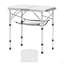 Table de camping pliante portative en aluminium 2 pi