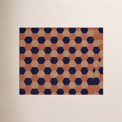 Neighburly Non-Slip Geometric Doormat