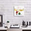  «Merry Christmas» par Elle Media Group, art mural sur toile, 12 po x 12 po-17679009