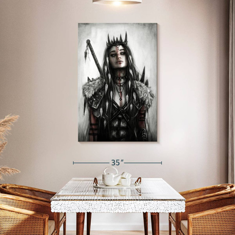 Leisha Wild, 48" H x 32" W