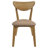 Laurenceau Wood Dining Side Chair Light Walnut-1229883375
