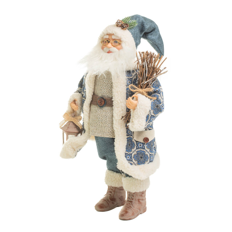 Bleu marine père Noël nordique