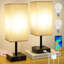 Ensemble de 2 lampes de table à contrôle tactile avec ports USB-1168084937-1168084939