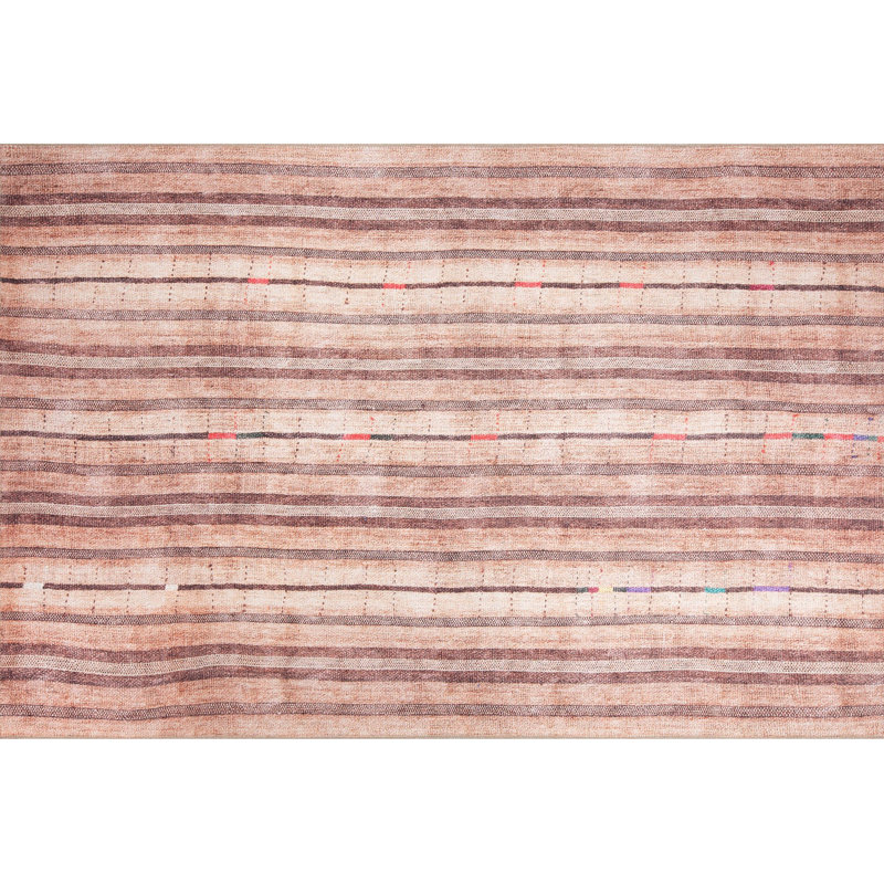 Premium Machine Washable Carpet, 4.6 x 6.2 Feet, 100% Polyester, 1850 g/m² | Pile Height: 0.2 Inches | Eco-Friendly Recycled Poly Cotton Underside | Perfect for Living Room, Bedroom, and High-Traffic Areas